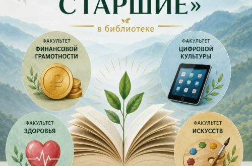 Библиотека №41 ведёт набор групп «Активные старшие»
